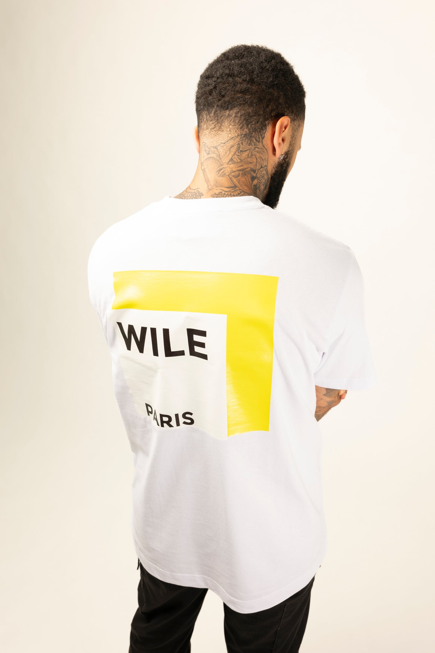 T-SHIRT CUBIC YELLOW